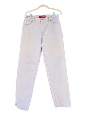 VTG 90s Levis 550 Women Classic Relaxed Stretch Jeans High Rise Tapered Tan 29 M